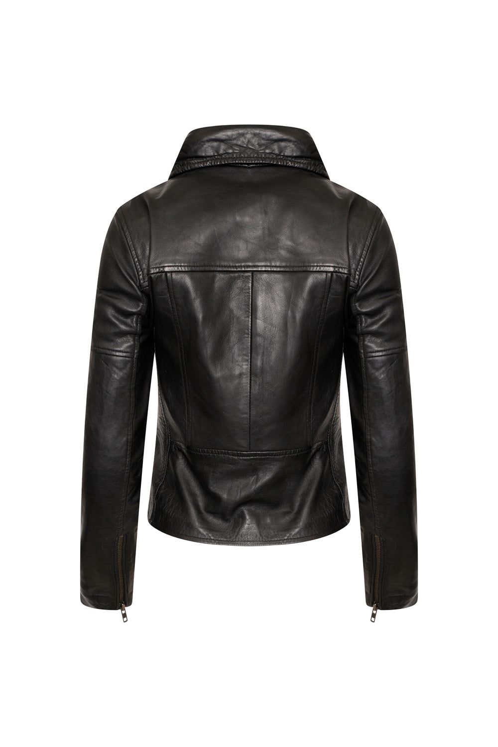 ELLE Emma Leather Biker Jacket