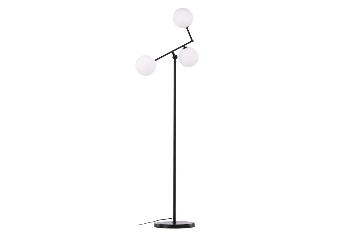 Rebellenclub Vloerlamp Gala - zwart