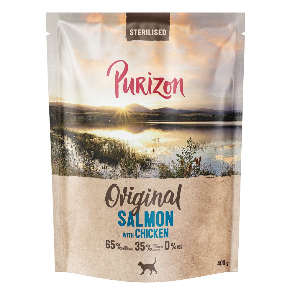 Purizon Sterilised Adult Salmon with Chicken - Grain-Free