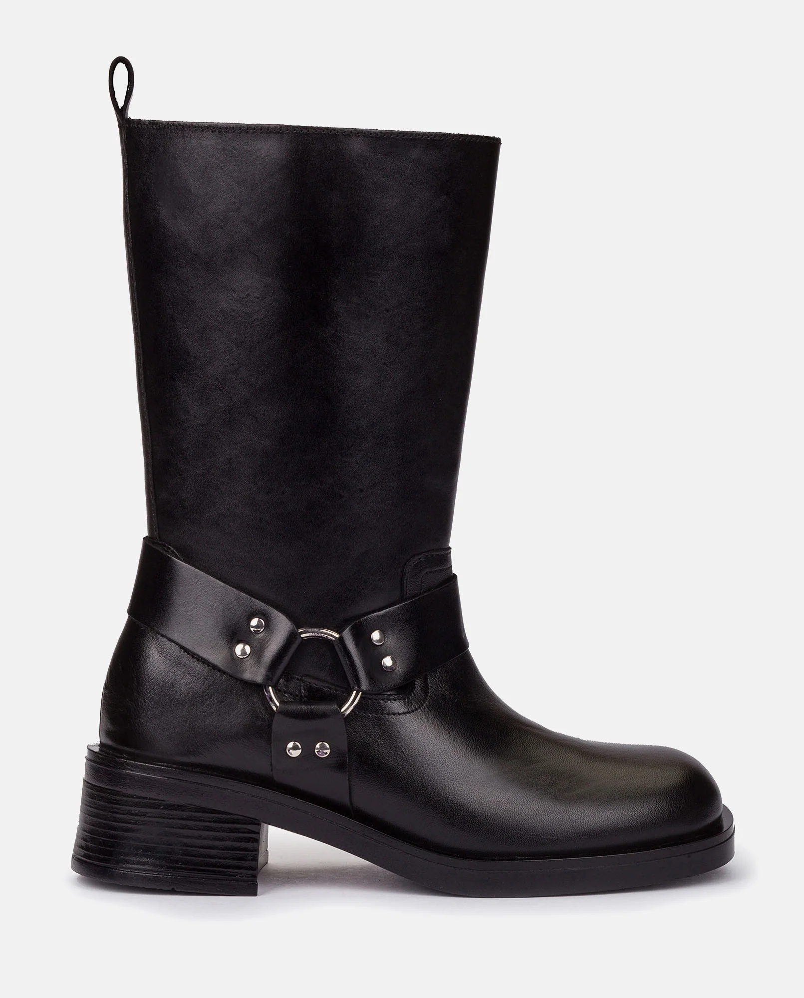 Bota plana SPA-003 NEGRO