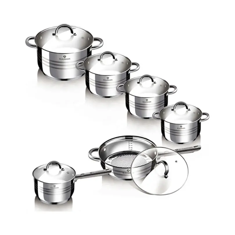 Kochtopf 12-teilig Gourmet Line