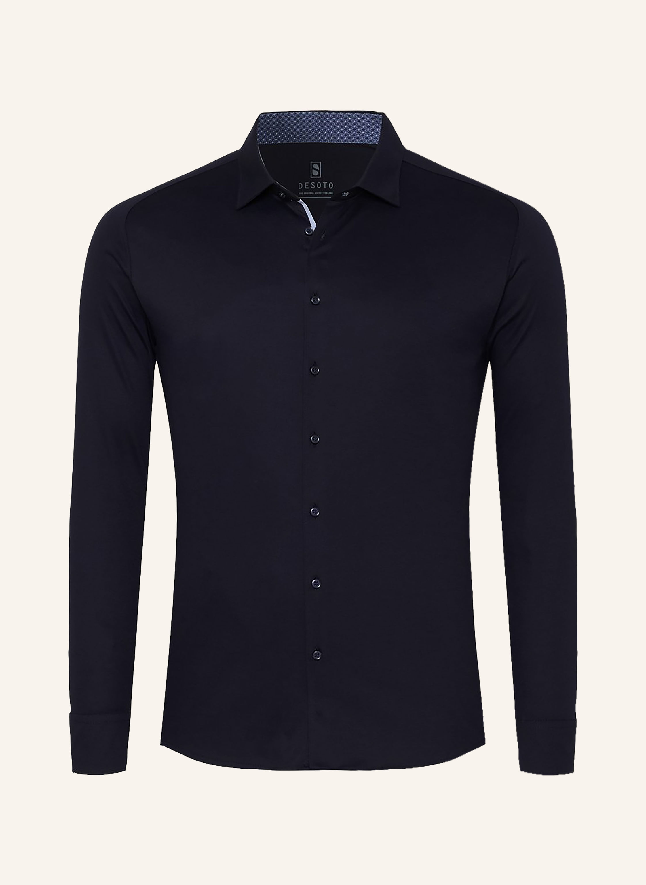 DESOTO Jerseyhemd Slim Fit