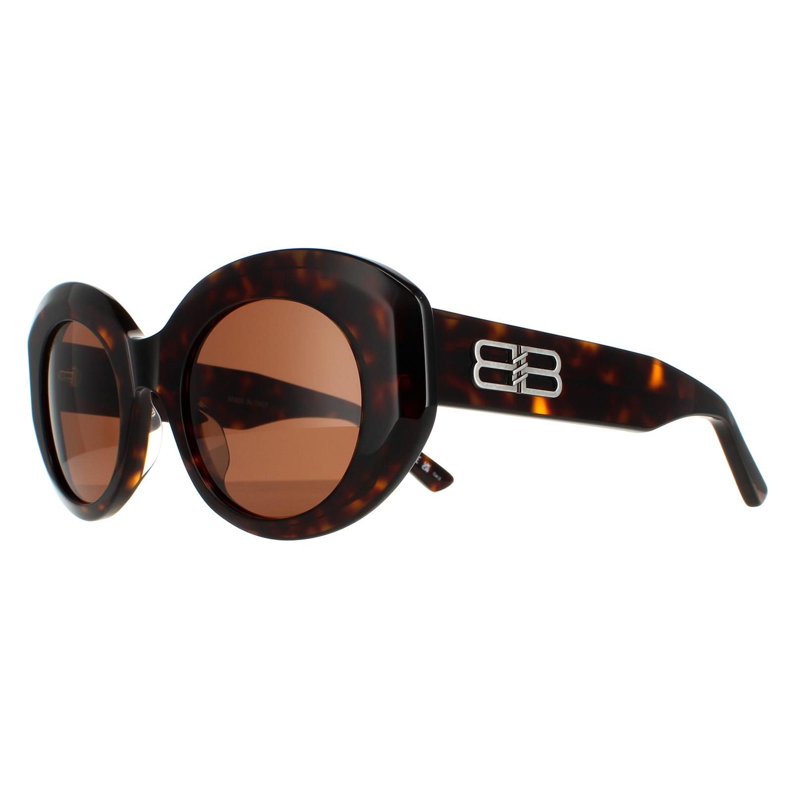 Balenciaga Oval Havana Brown BB0235S