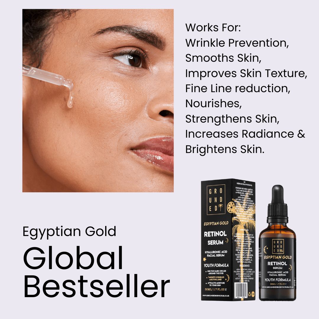 Grounded Body Egyptian Gold Retinol Serum 50ml