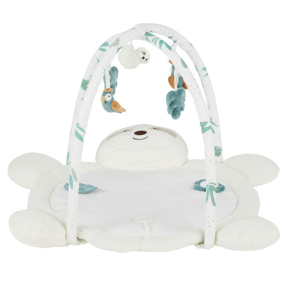 - Tapis d'éveil bébé paresseux multicolore