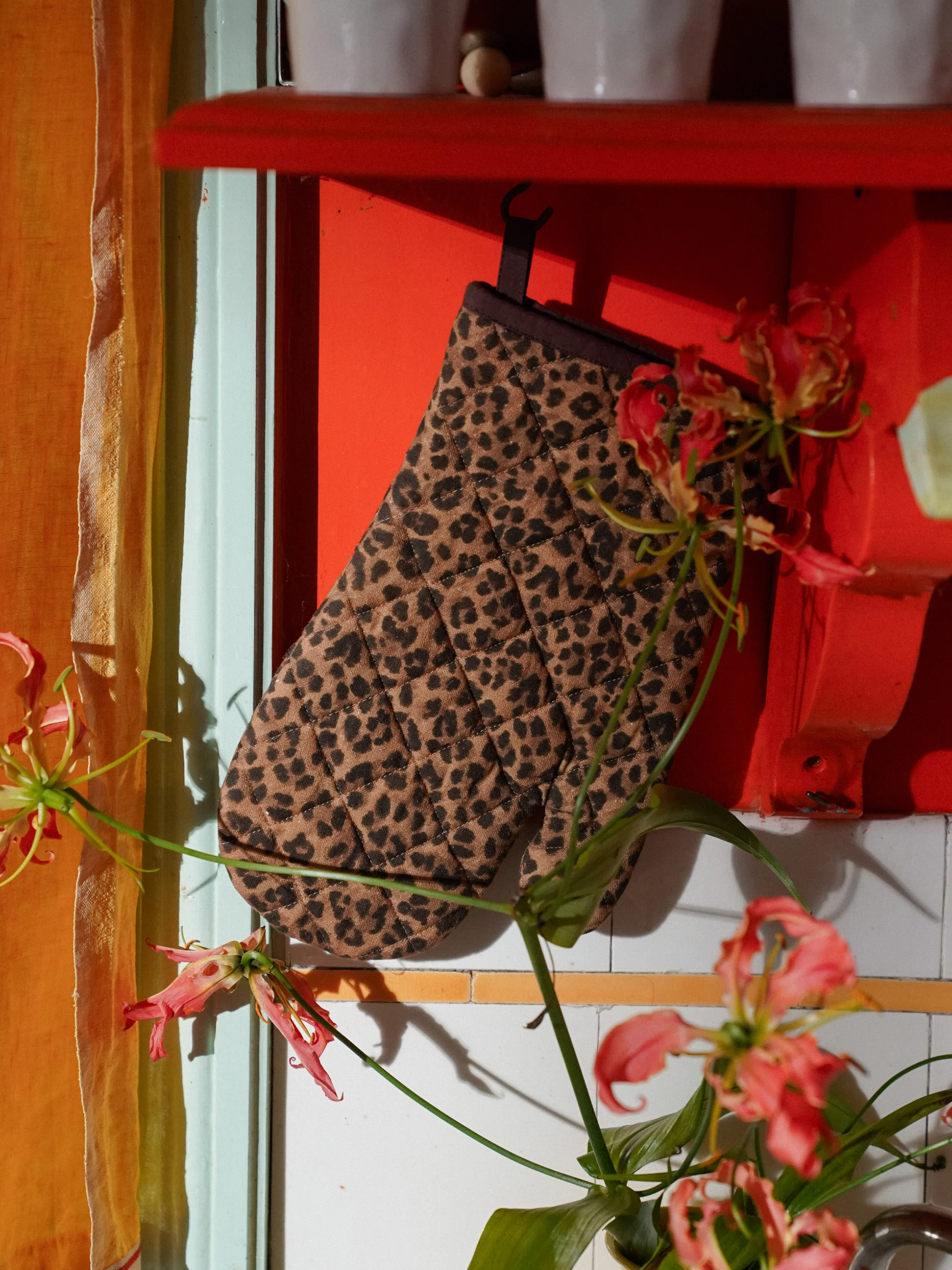 Ofenhandschuh Leopard