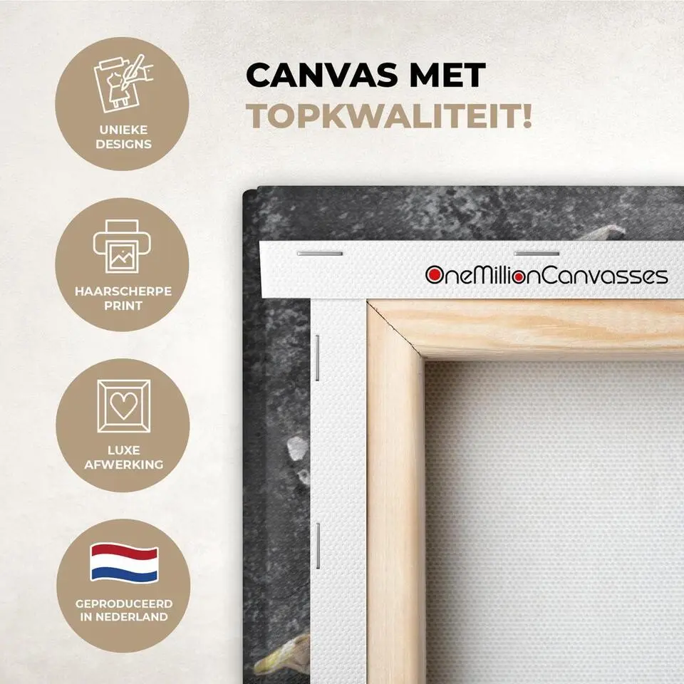 MuchoWow Canvas Schilderij 120x80cm Peper Kruiden Specerijen