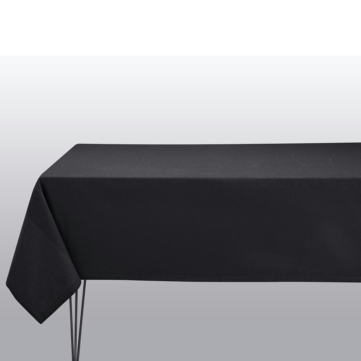 SLOW LIFE - Nappe en coton carbone 150 x 150