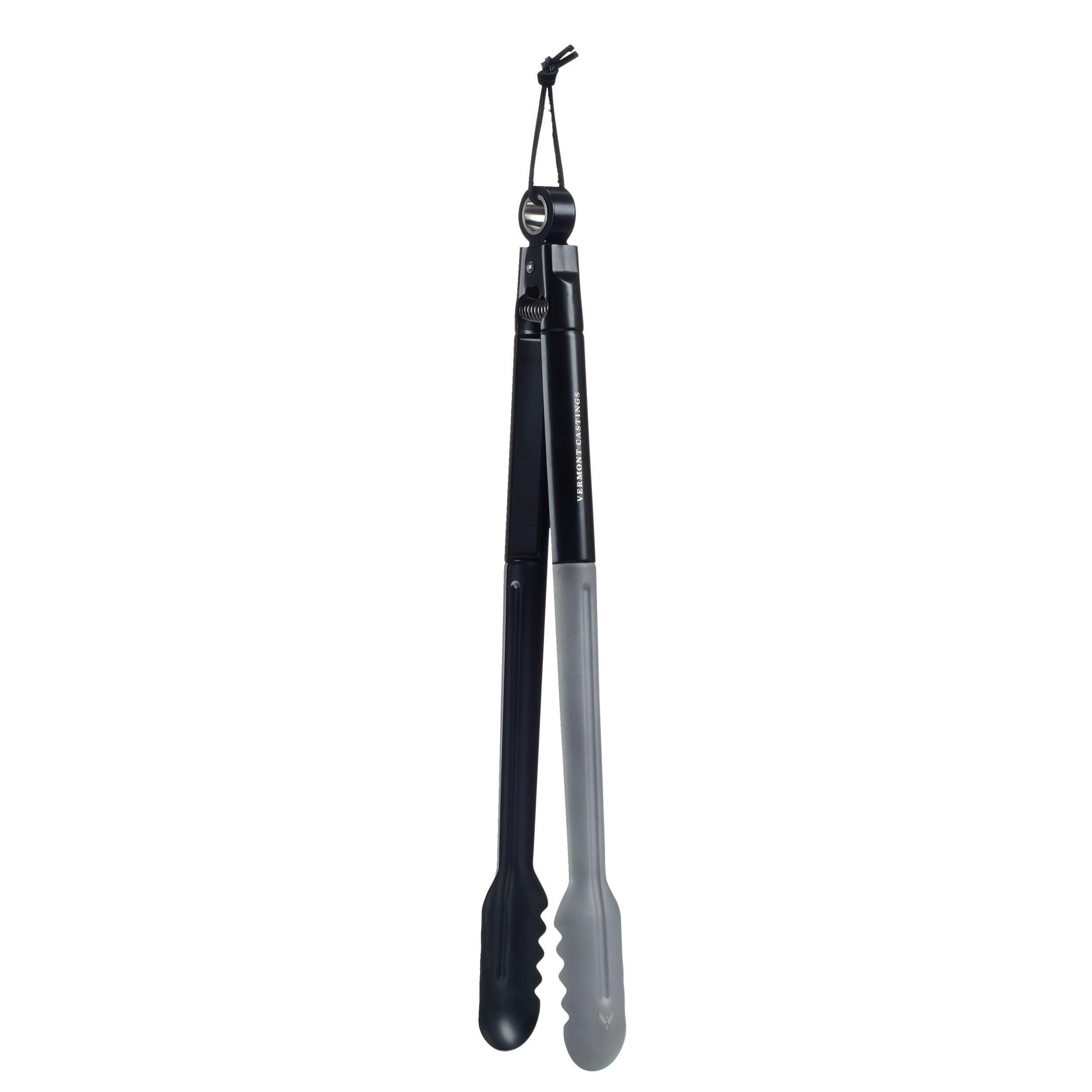 Vermont Castings Premium Locking Stainless Steel BBQ Grill Spatula with a Leather Loop