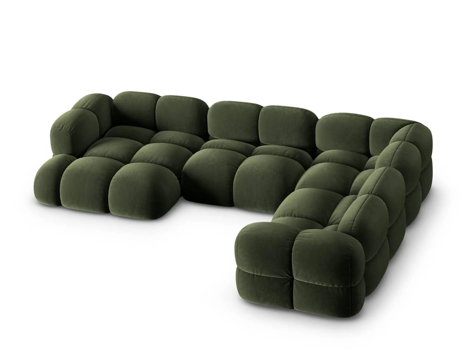 Hoekbank Loretto rechts velvet