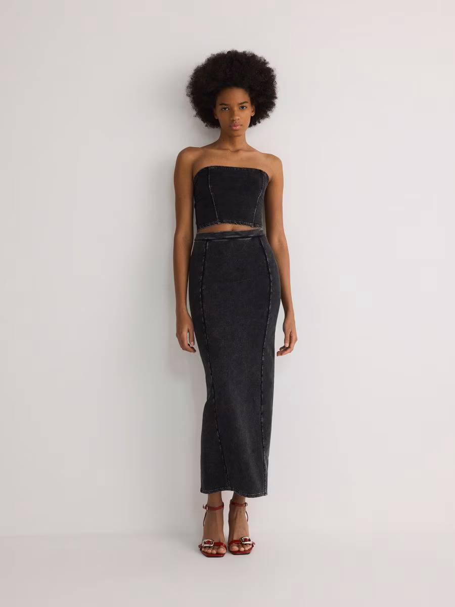 Jersey Midi Skirt