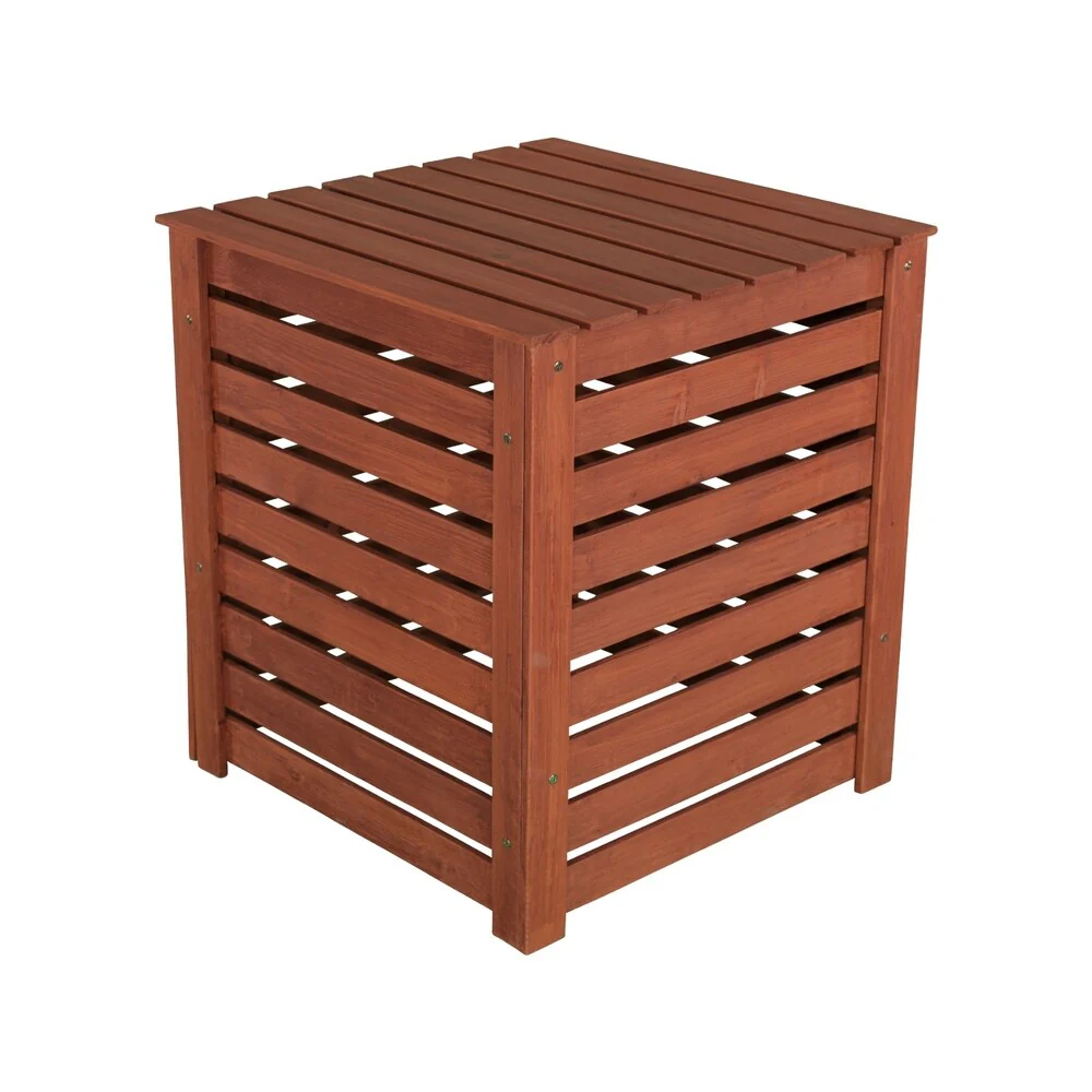 Solid Wood Slatted Compost Bin - Medium