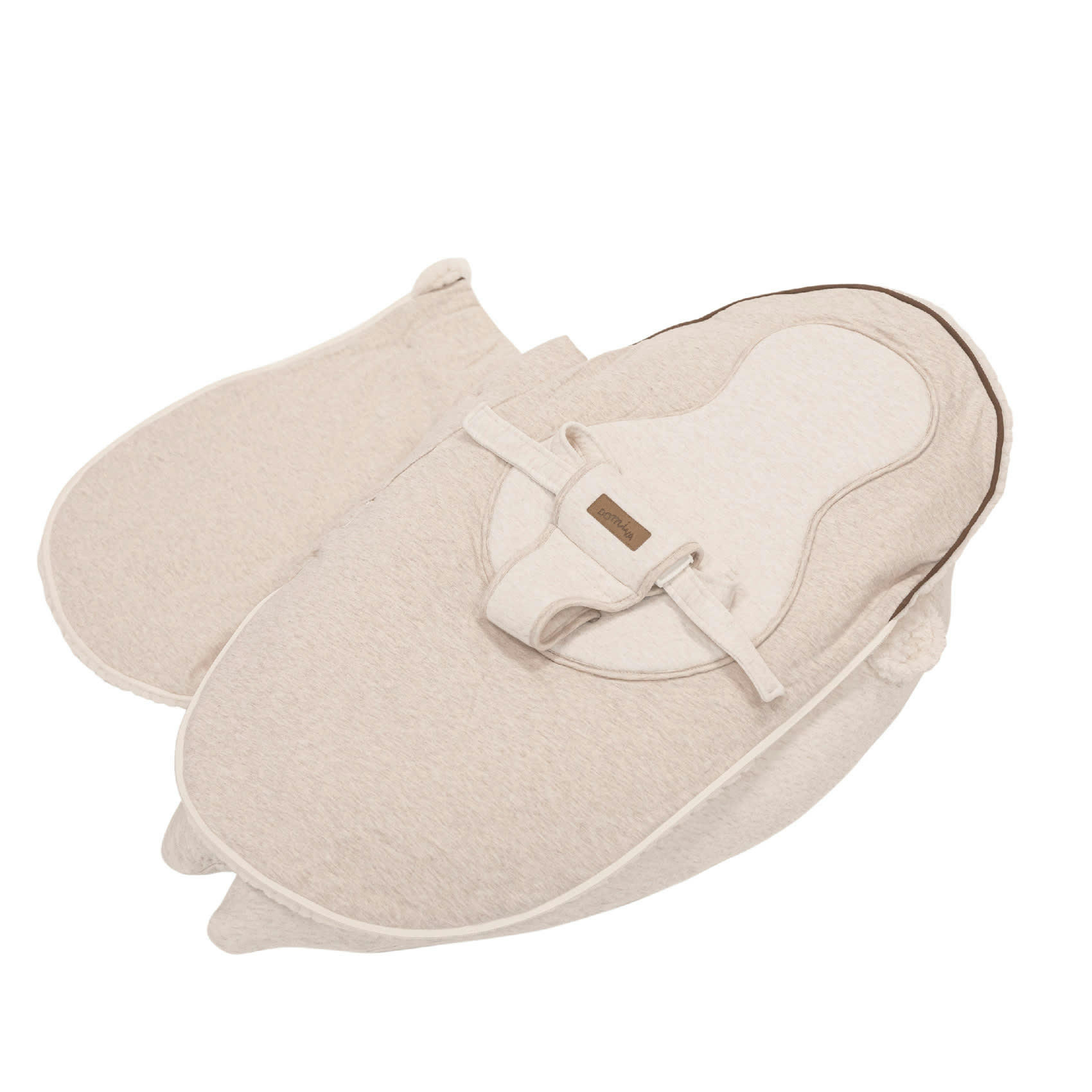 - Coussin d'allaitement Nova en coton Beige multifonction