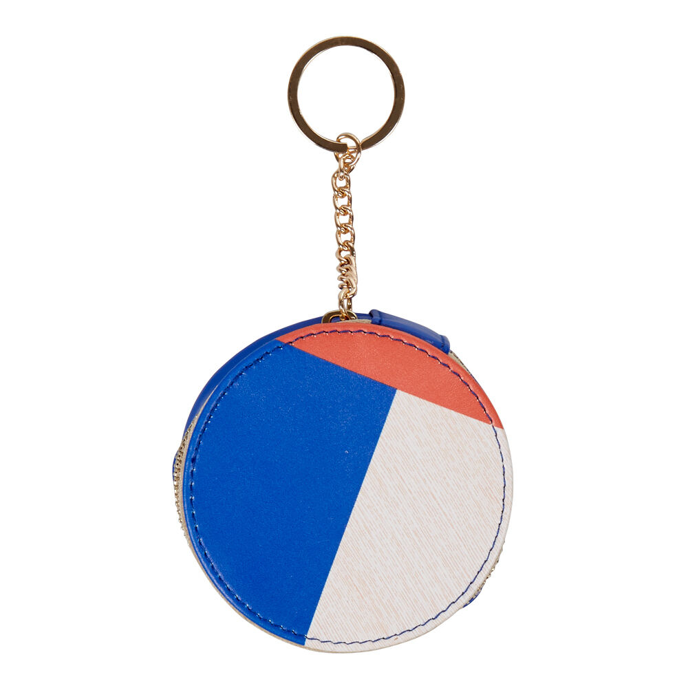 Pochette écouteur tricolore blanc bleu rouge