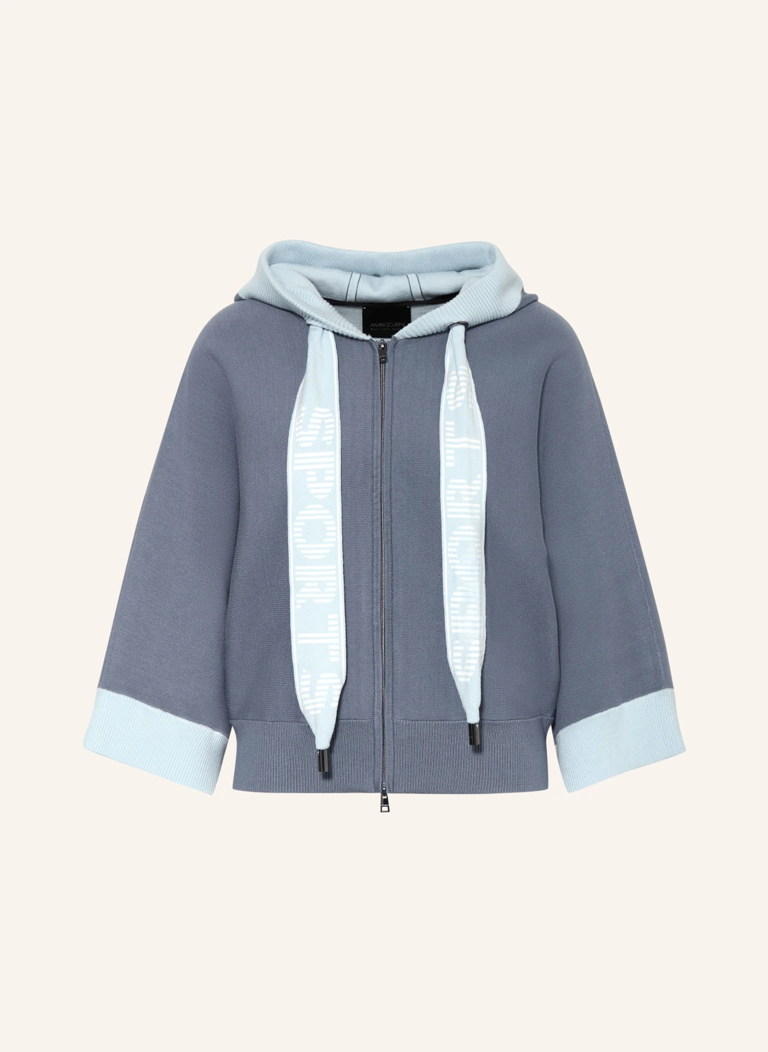 MARC CAIN Sweatjacke mit 3/4-Arm