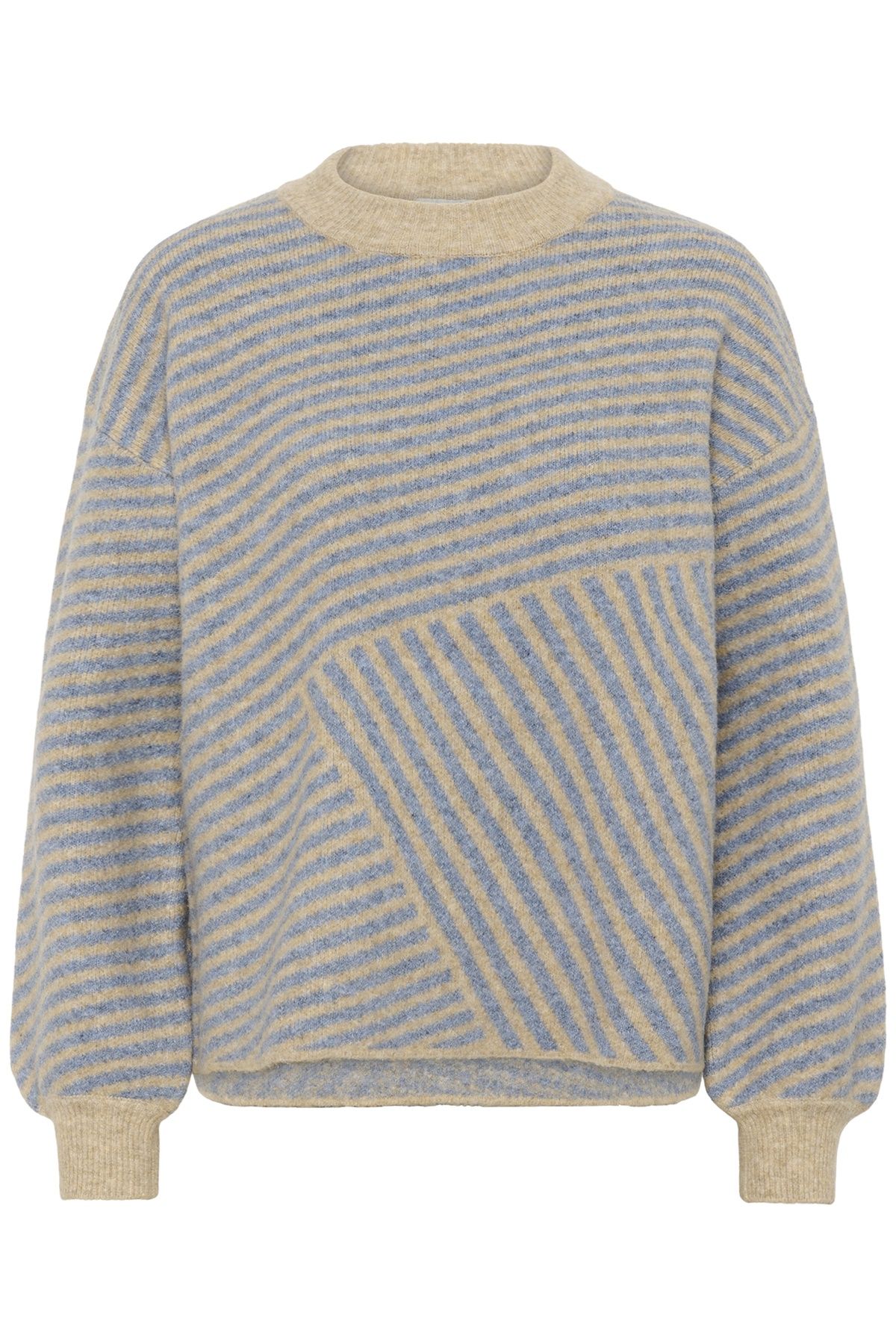 Kaffe KAverana Stripe Casual Fit Pullover