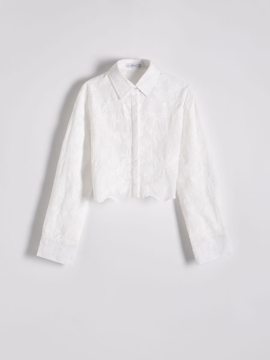 Blouse With Embroidery
