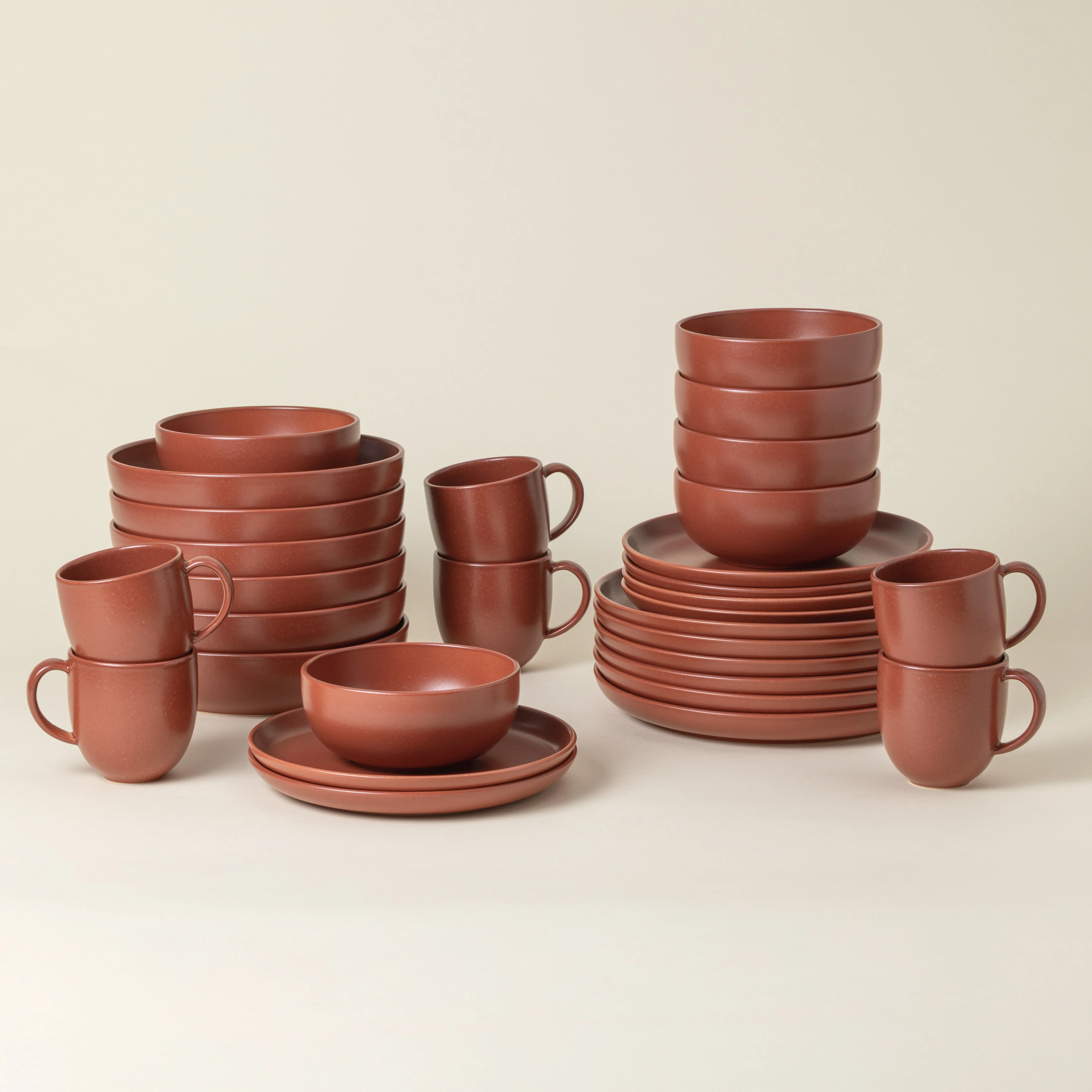 30-Piece Dinnerware Set with Mug Pacifica, Casafina by COSTA NOVA