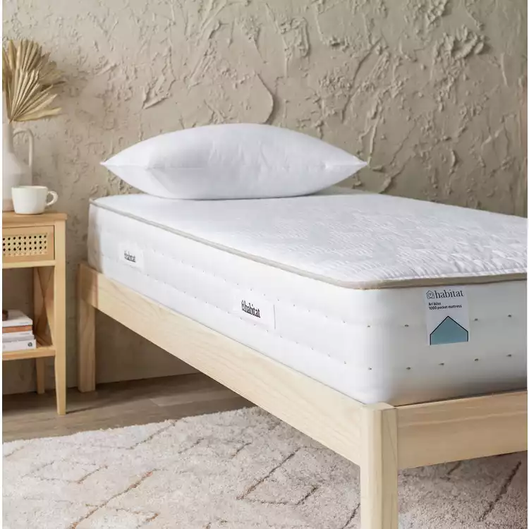 Habitat Ari Natural 1000 Pocket Bliss Mattress - Single