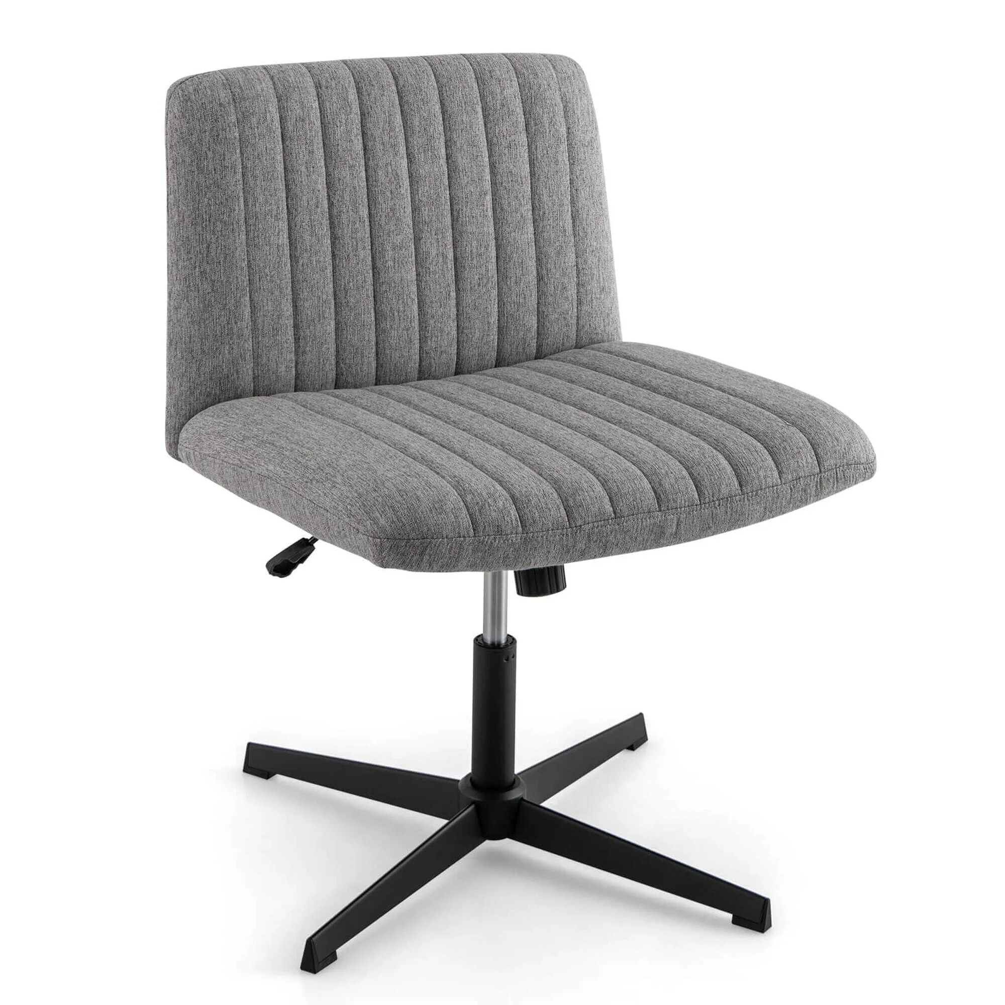 Costway Criss Cross Legged Office Chair Ergonomic Mid Back Computer - See Details