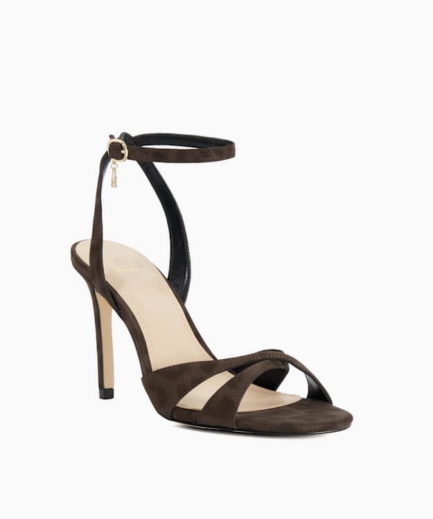 Marshmallows Leopard - Leopard Print Heeled Sandals
