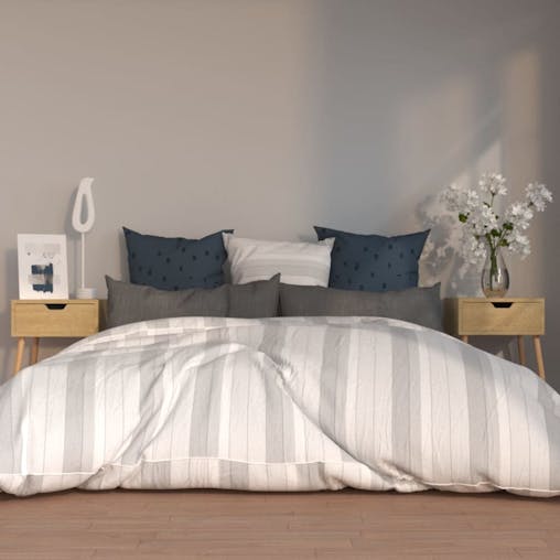 NNEVL Bedside Cabinets 2 pcs Sonoma Oak 40x40x56 cm Chipboard