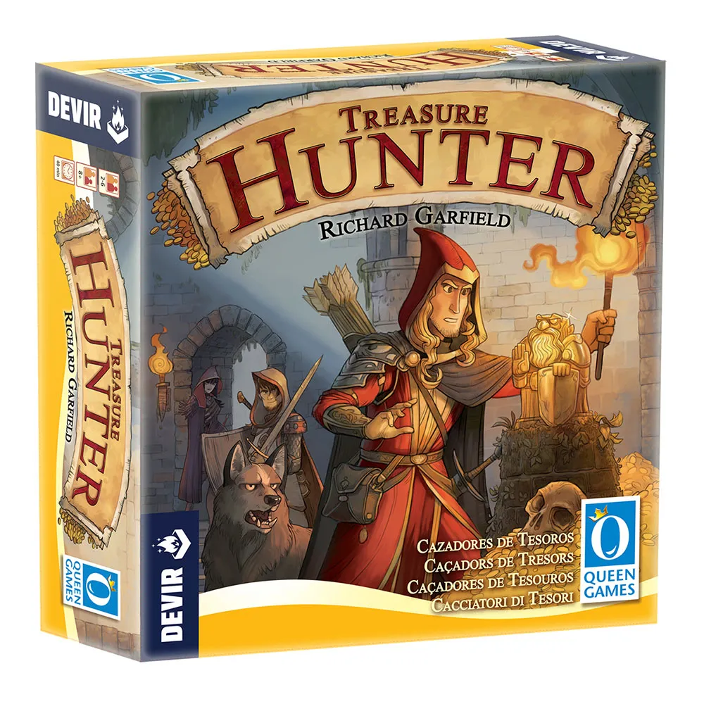 Devir Treasure Hunters board game spanish refurbished