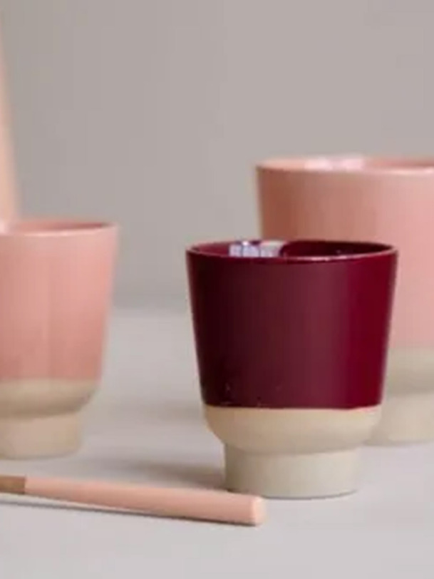 Tasse rutunda t.s rouge - kinta rouge