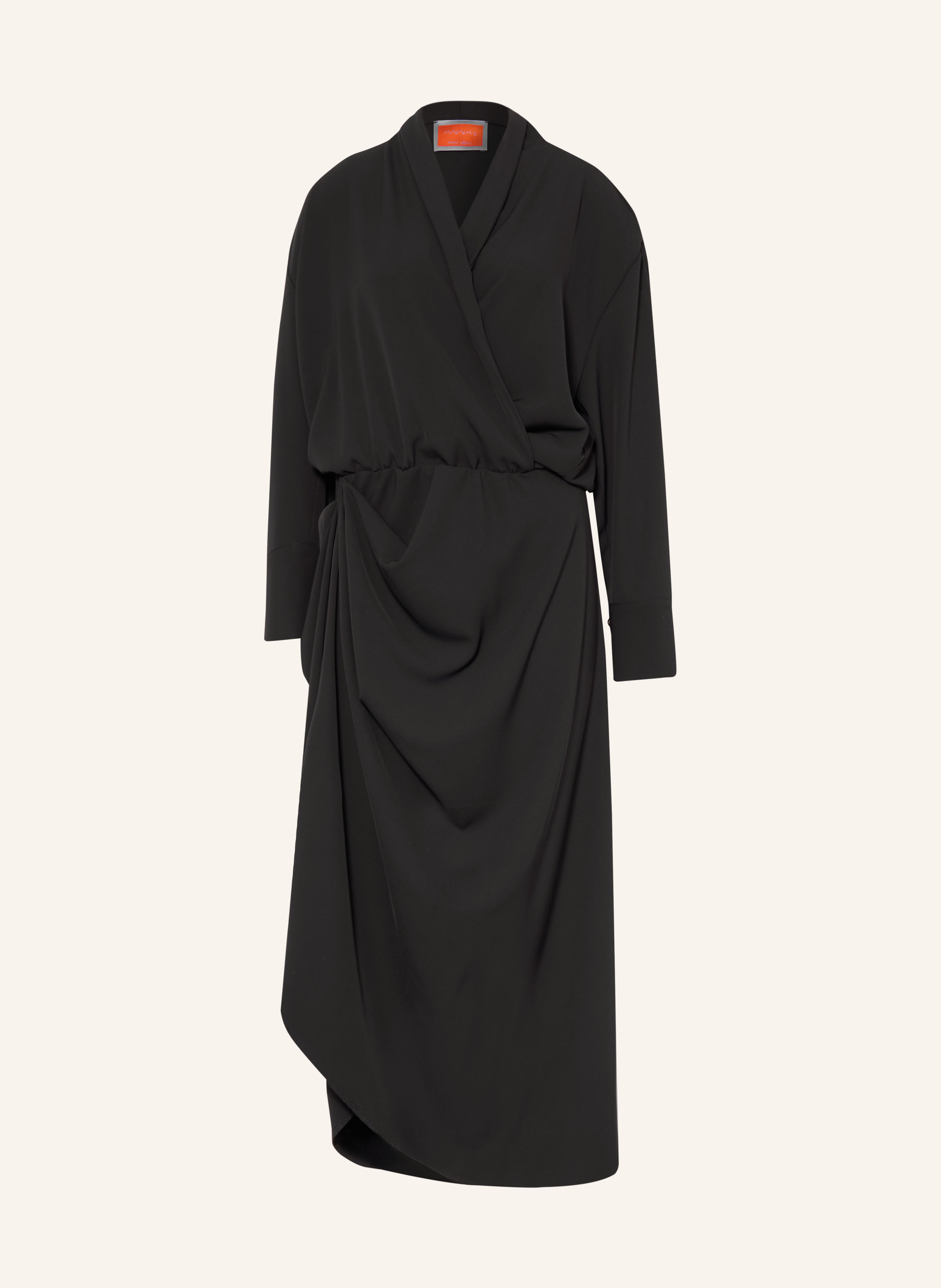 ANNA's Kleid in Wickeloptik