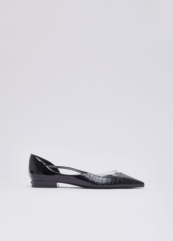 Ballerine in stampa cocco