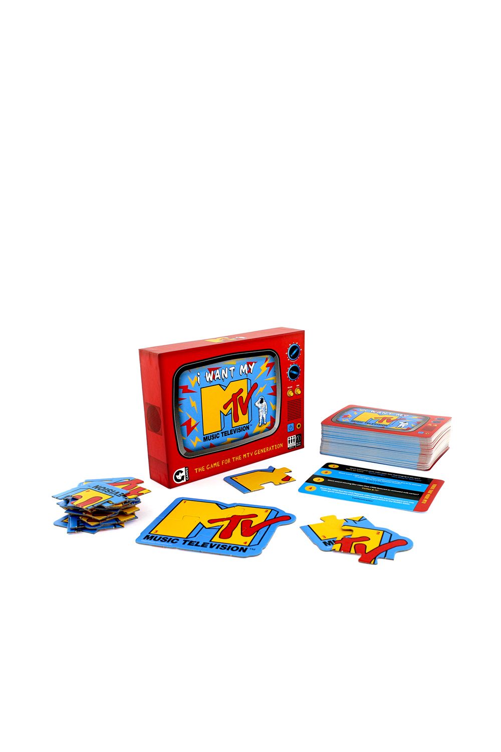 Ginger Fox I Want My MTV Card Game