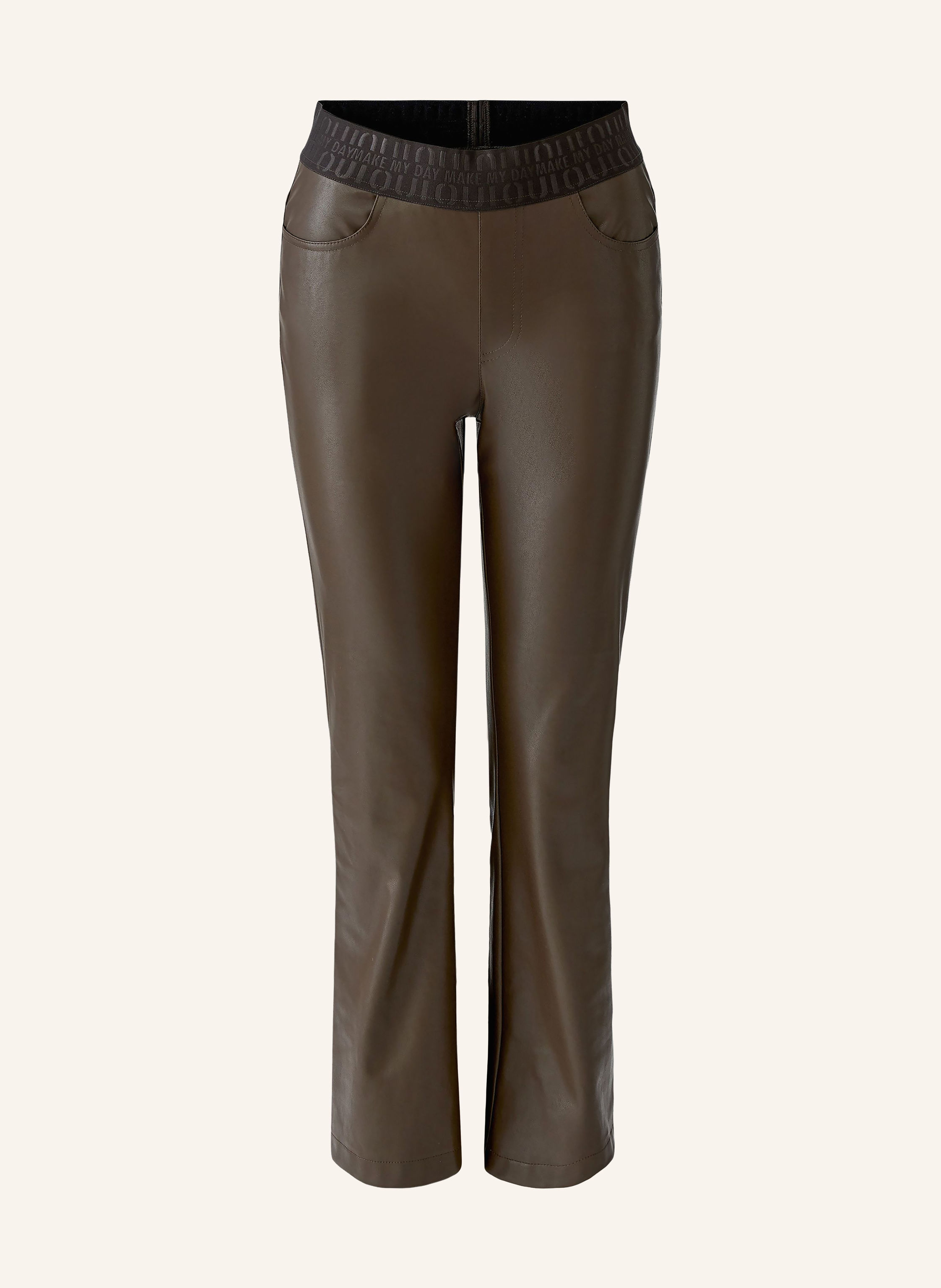Oui 7/8-Hose in Lederoptik