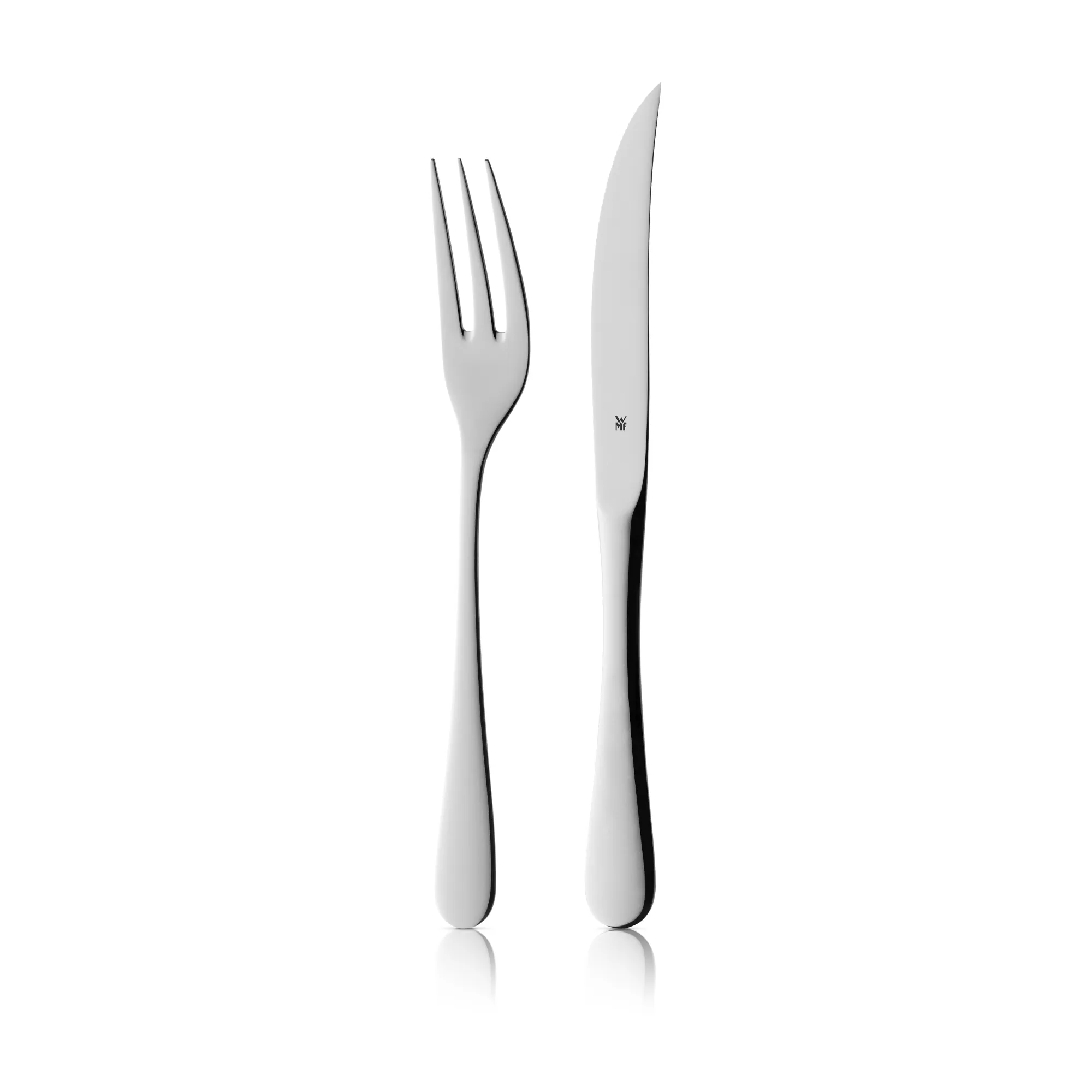 Steak knife and fork set, 12-piece