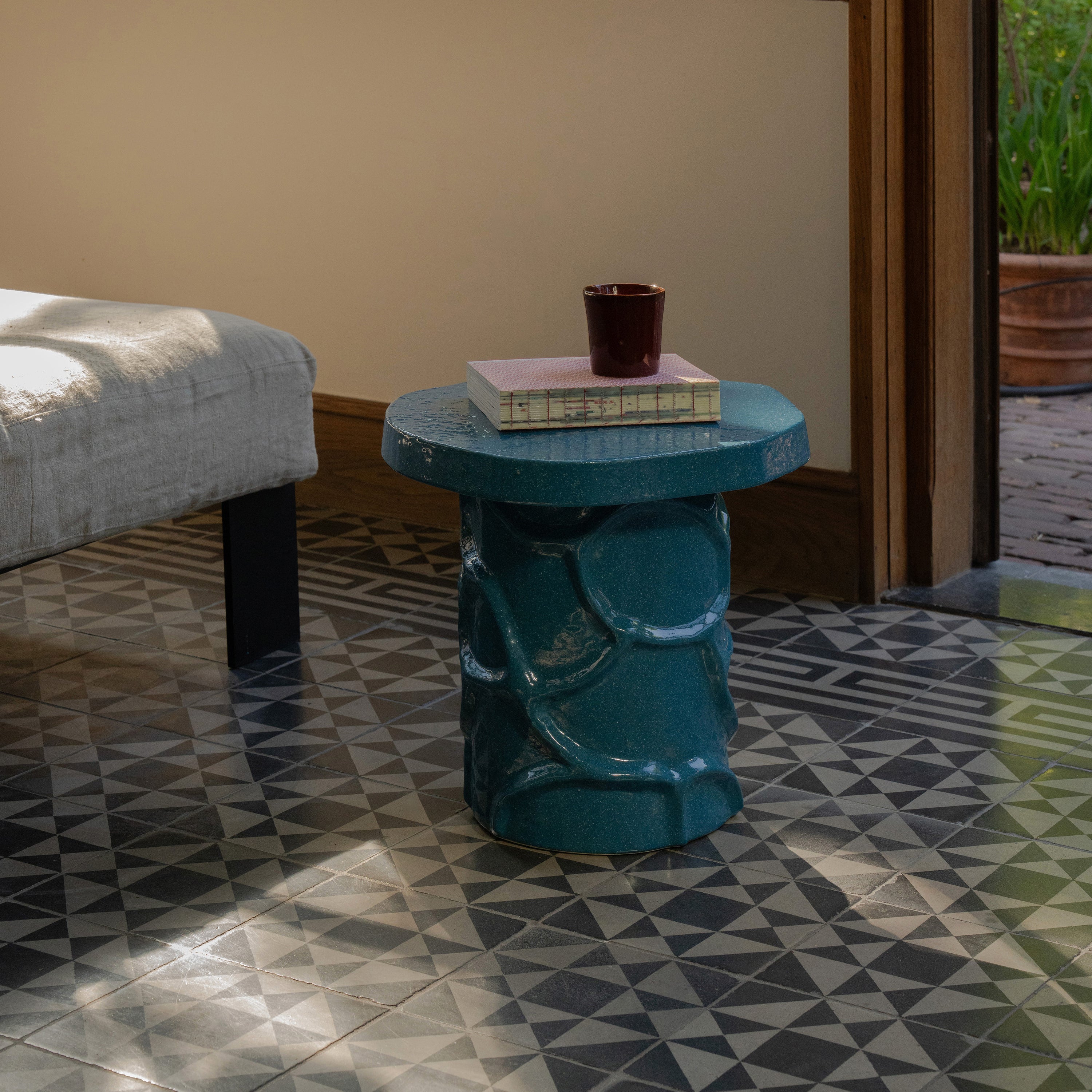 SERAX - Marie Michielssen Mena Bijzettafel - Blauw