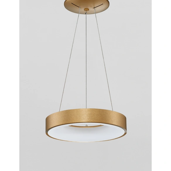 Pendelleuchte »Rando Thin «, LED, 30 W, Höhe: 120 cm, goldfarben