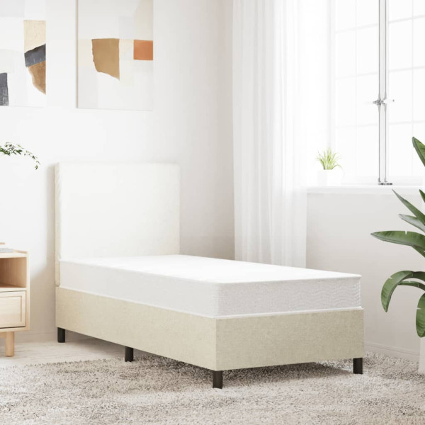 Materac Biały 90 x 190 cm Pianka vidaXL