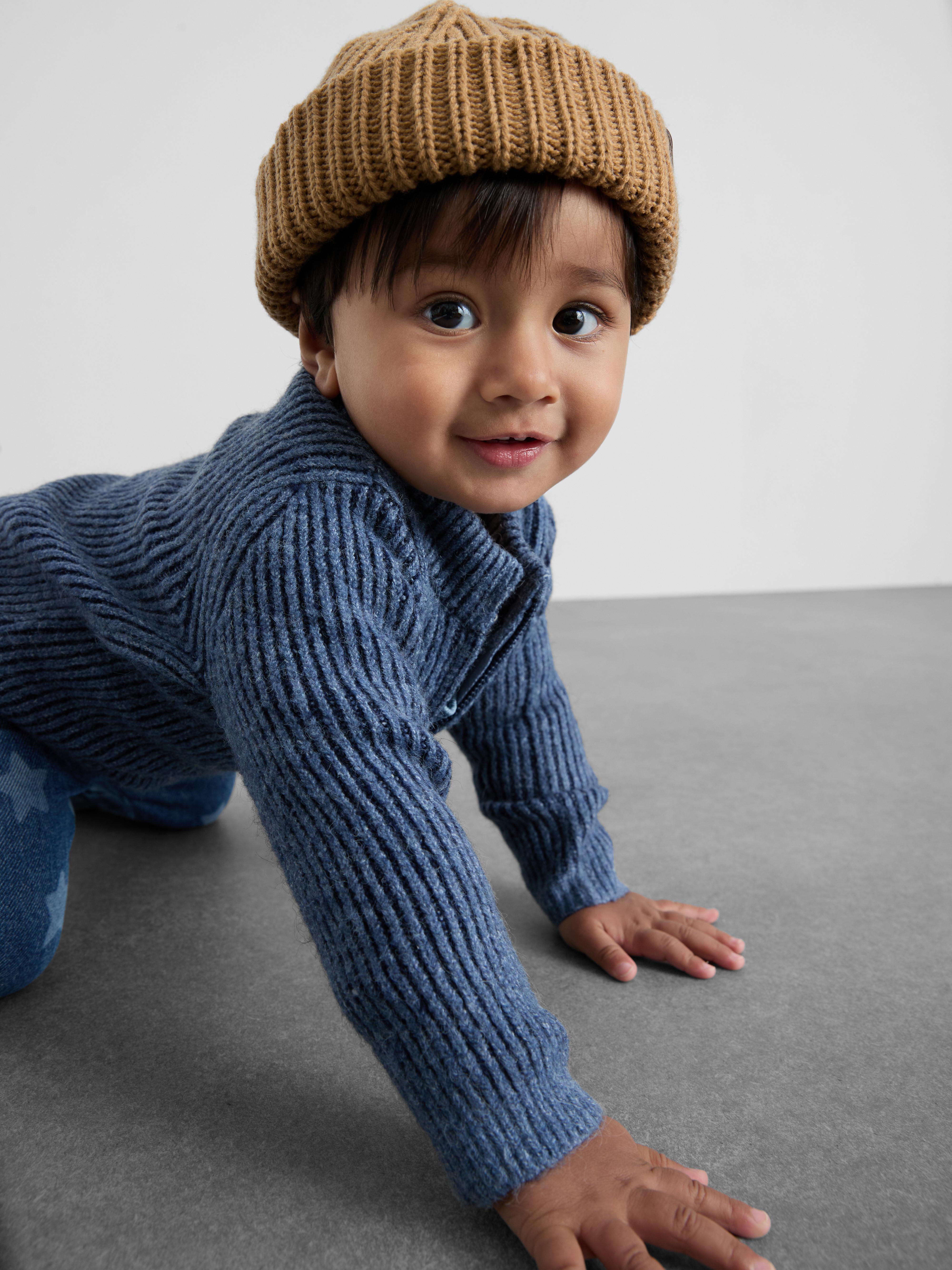 0-36mths | Half-Zip Sweater