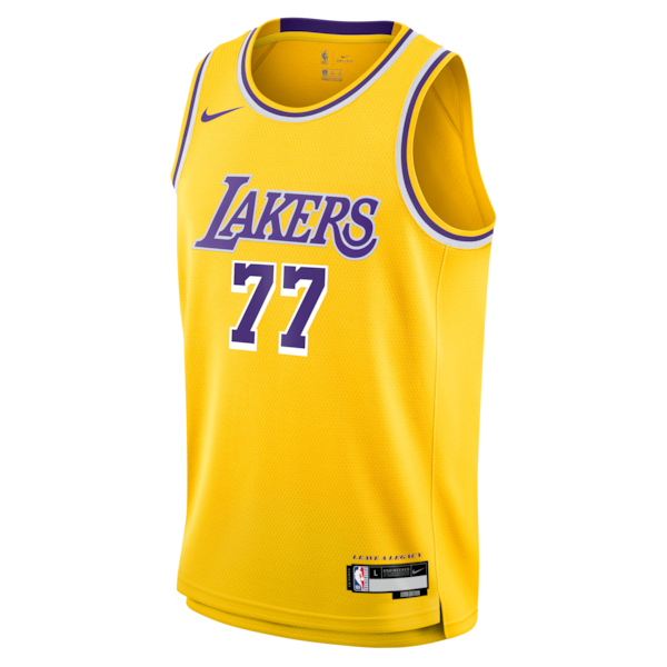 Luka Dončić Los Angeles Lakers Nike Unisex Swingman Jersey - Icon Edition - Gold
