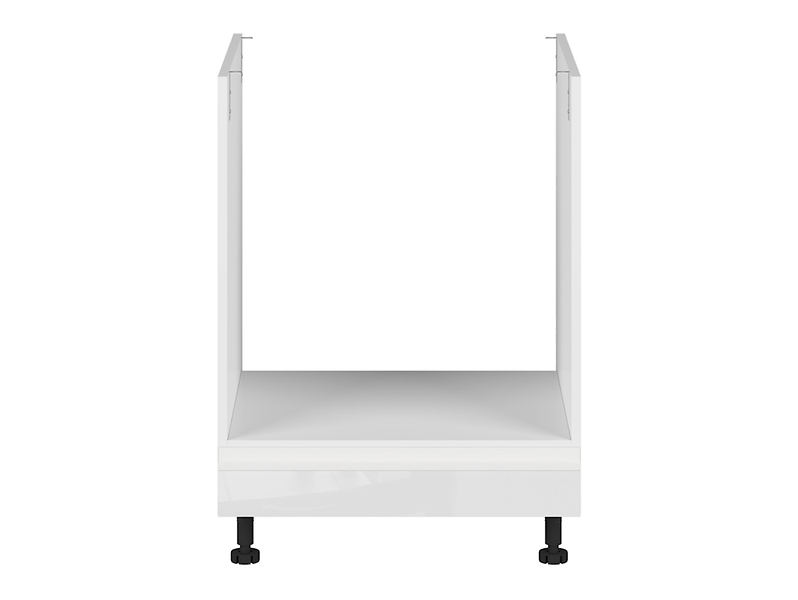 Szafka kuchenna pod zabudowę piekarnika Sole 60 cm biały połysk