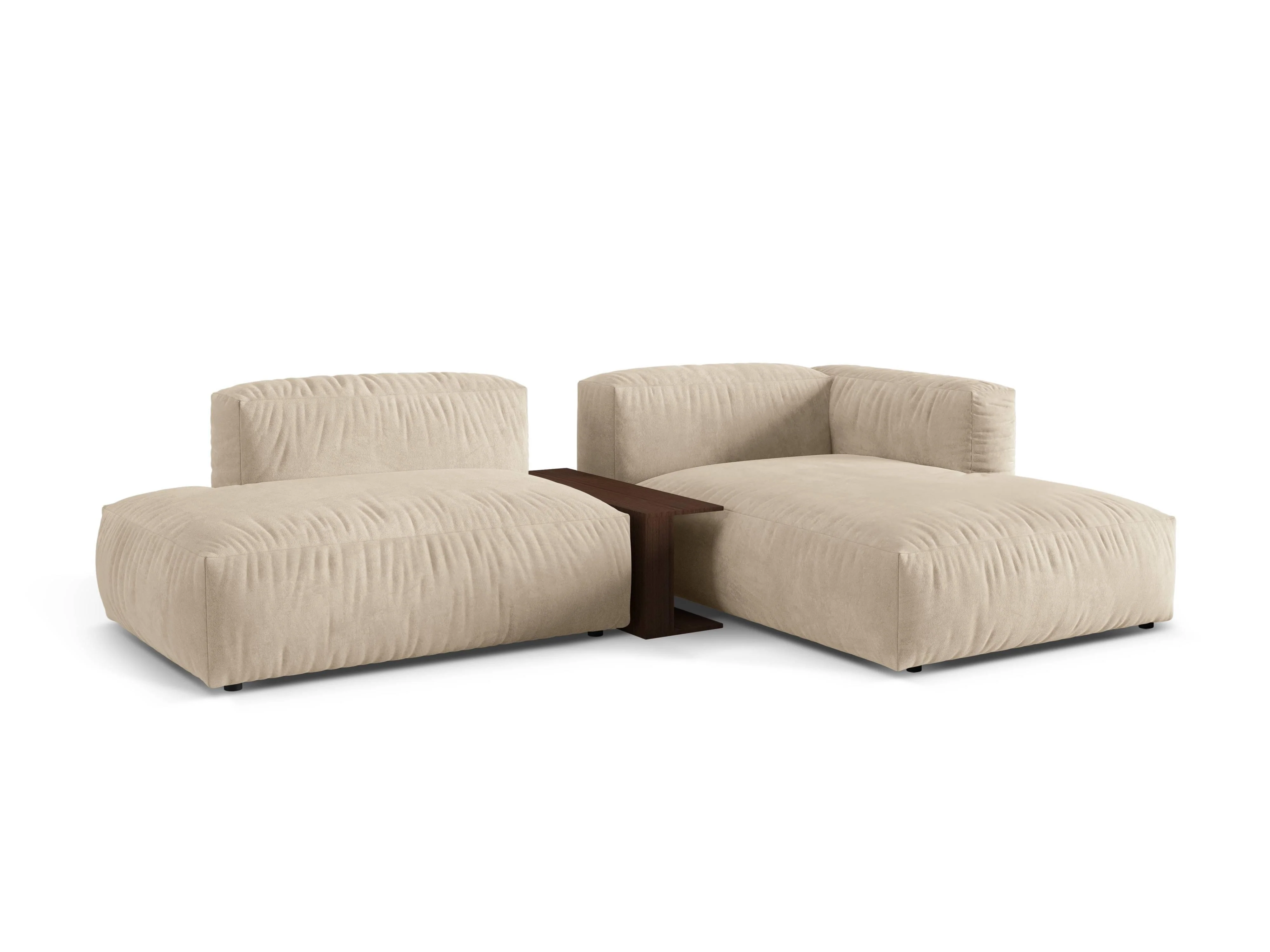 Hoekbank Martina rechts velvet