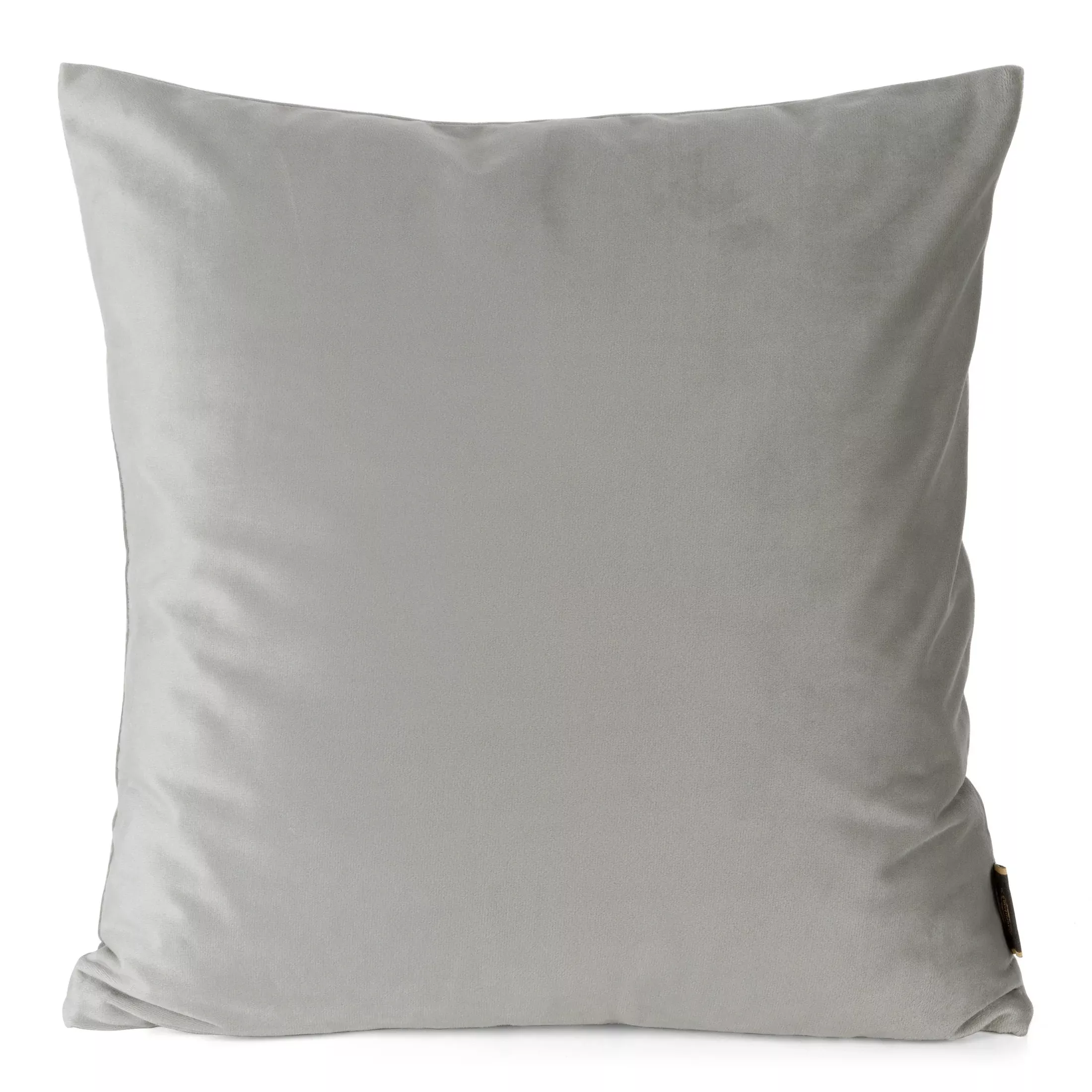 Poszewka na poduszkę 60x60 cm welwetowa srebrna ELORA Eurofirany Premium