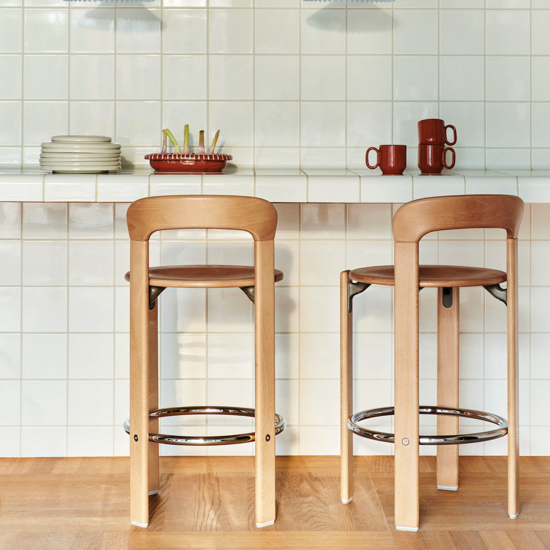 HAY Rey Barkruk High H 75 cm - Golden