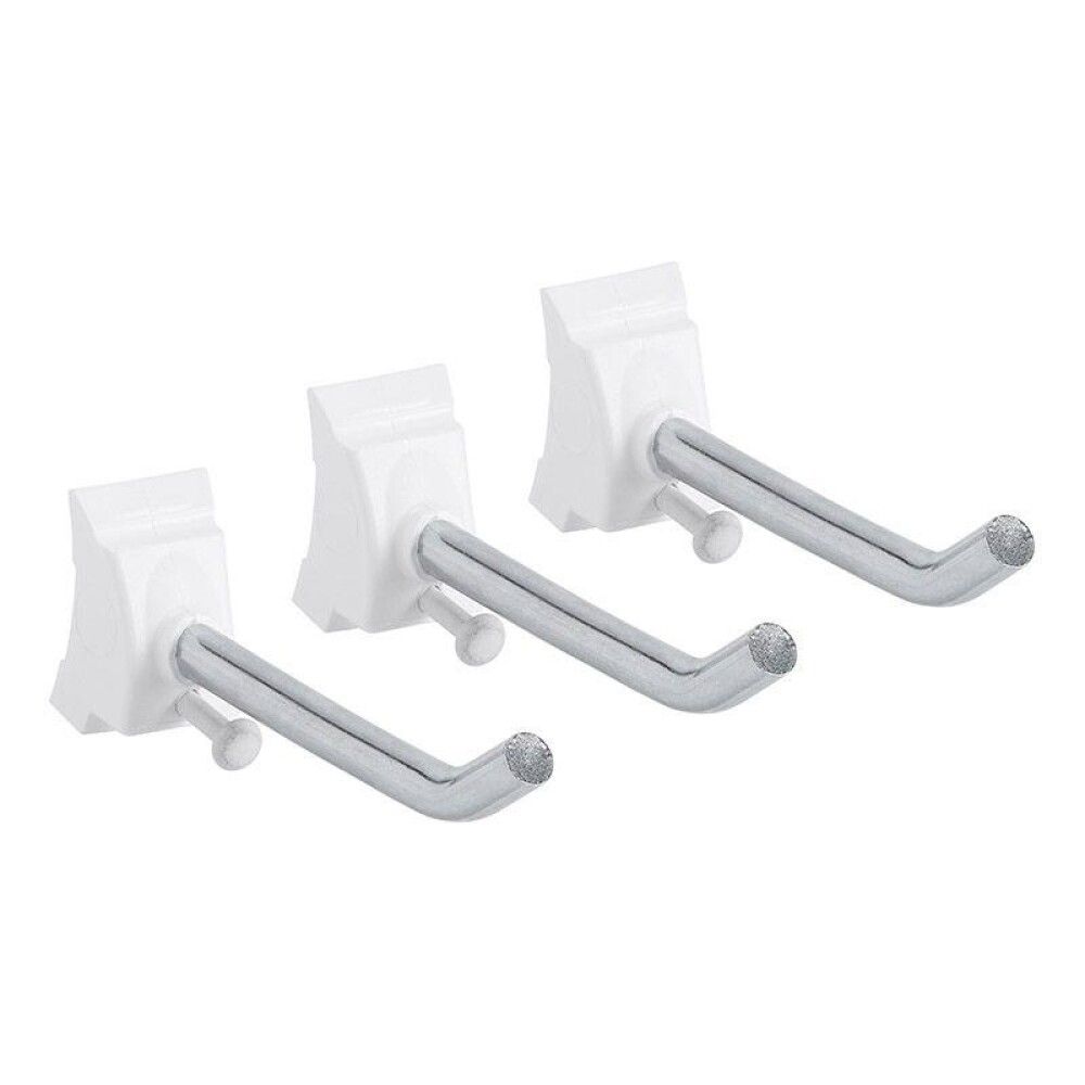 TILBEHØRSKROK ELFA HVIT 65MM 3-PACK
