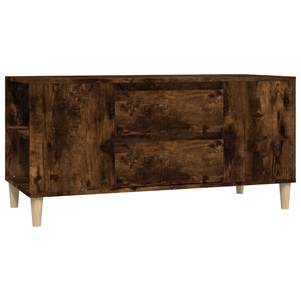 Szafka pod TV przydymiony dąb 102x44.5x50 cm