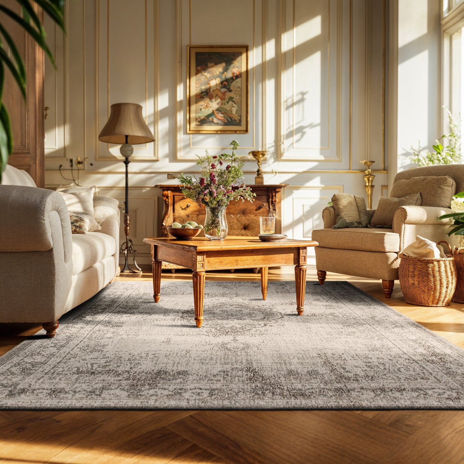 Louis de Poortere Medallion Fading World Vloerkleed 280 x 390 cm - Sal