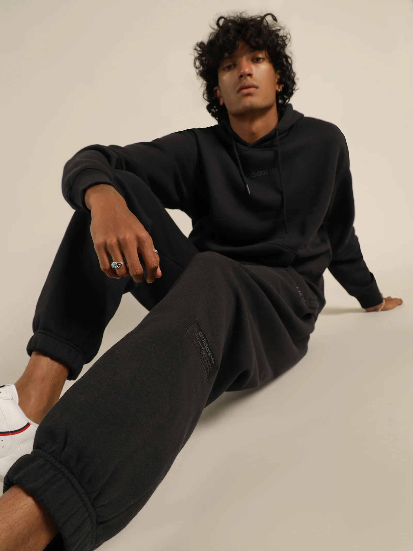 Trefoil Linear Sweat Pants