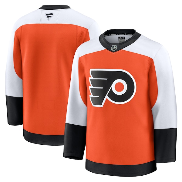 Philadelphia Flyers  Home Premium Jersey - Burnt Orange/Black/White