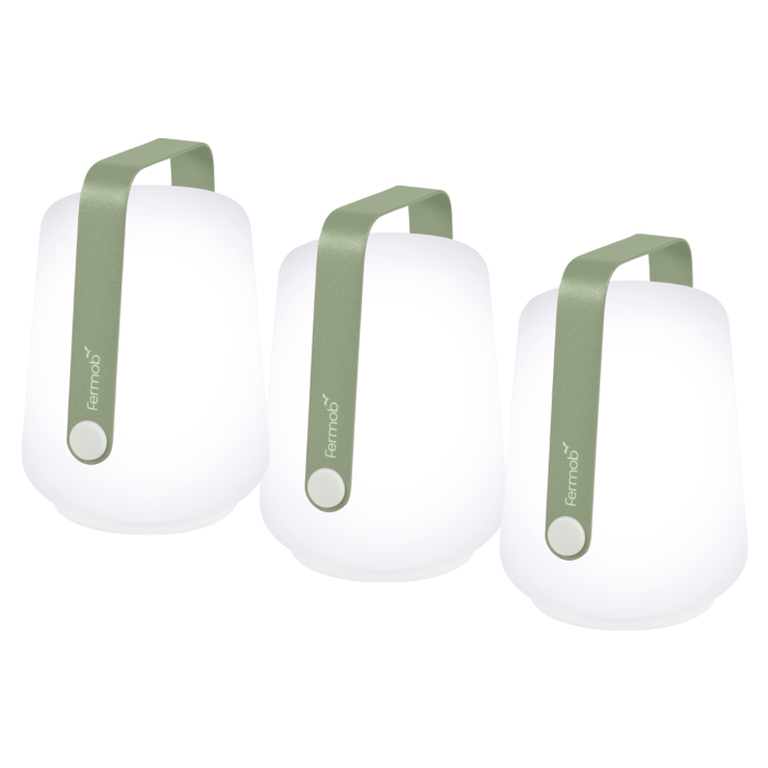 Fermob Balad outdoor tafellampjes - set van 3 - H13,5 cm - Cactus