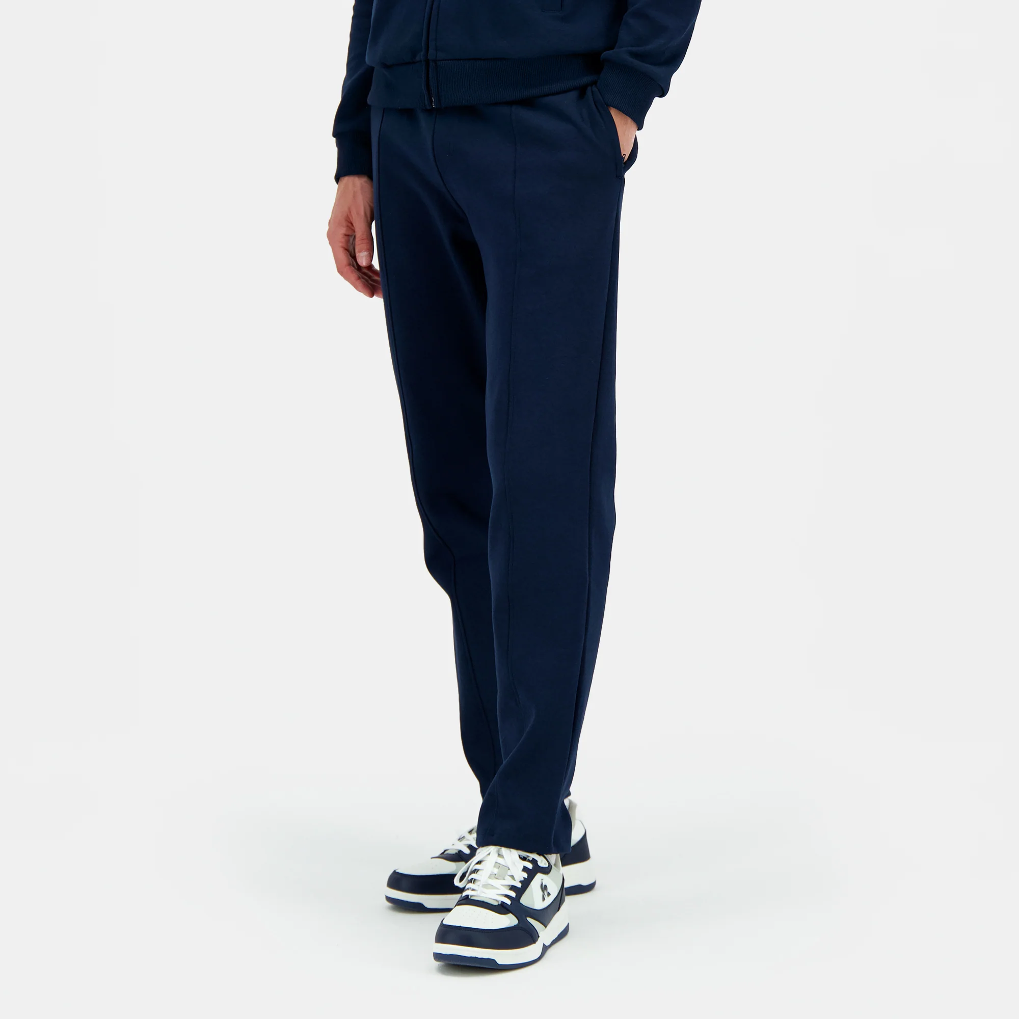 Pantalon coupe droite Homme Ton sur ton