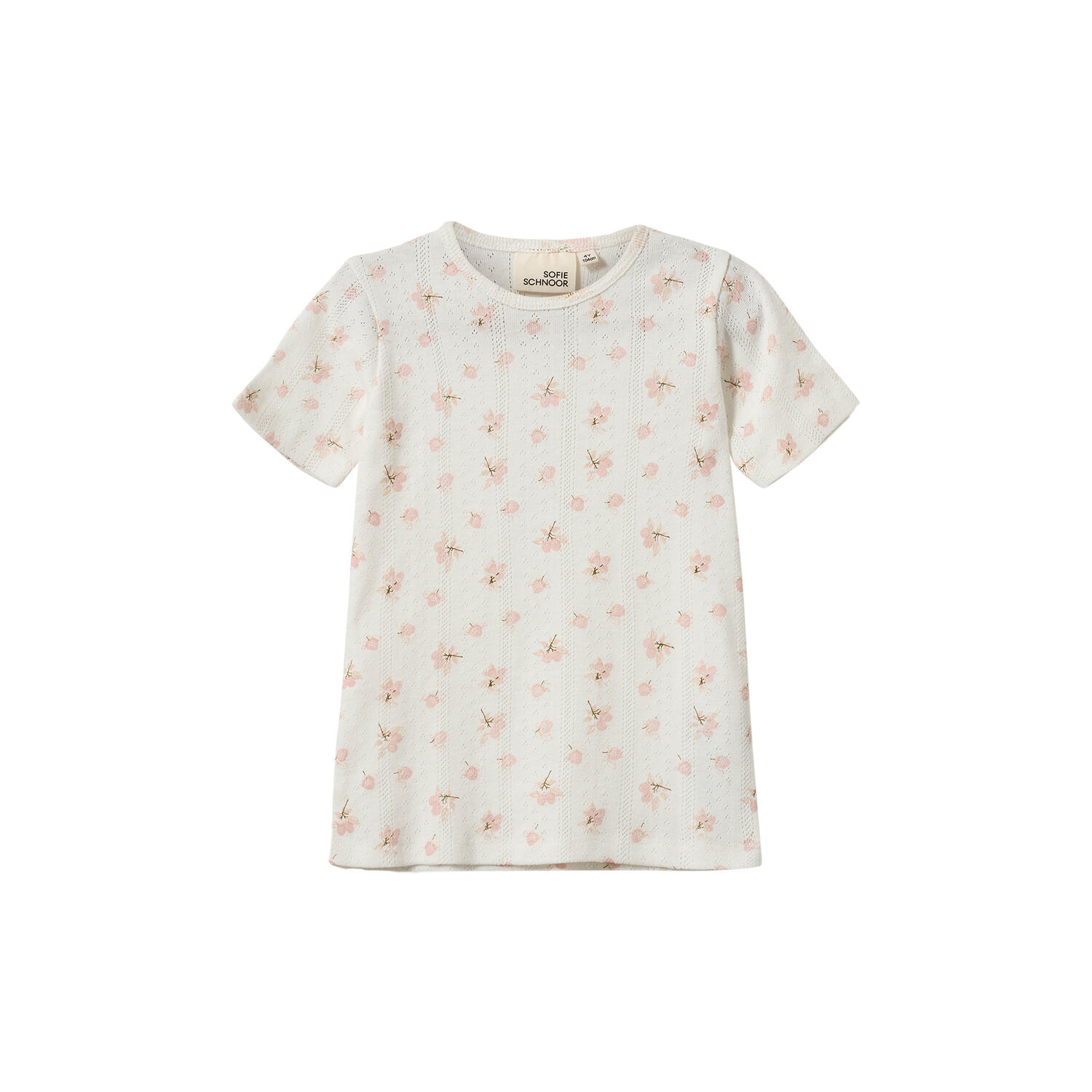 PiperKB T-shirt, off white/light pink